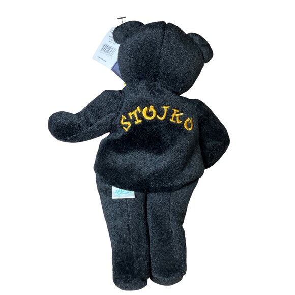 Elvis Stojko Ice Salvino's Bammer Brand Vintage Beanie Bear - Picture 8 of 11